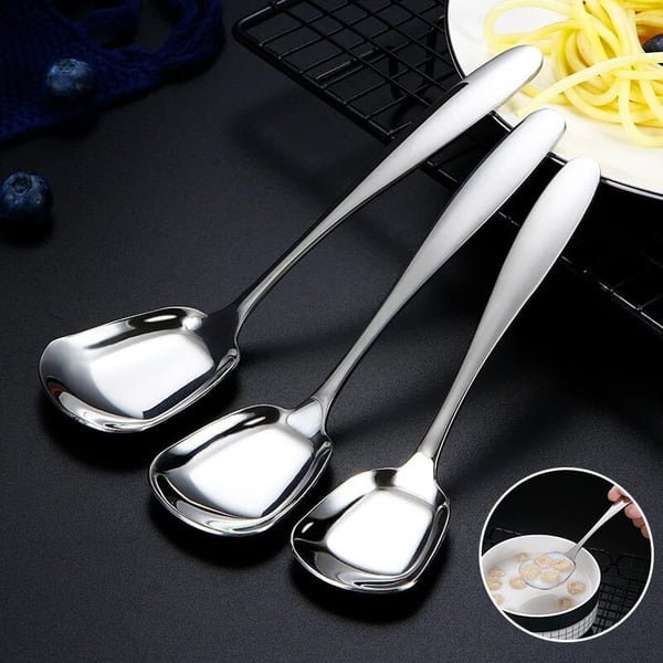 BowLift | Square spoon in stainless steel