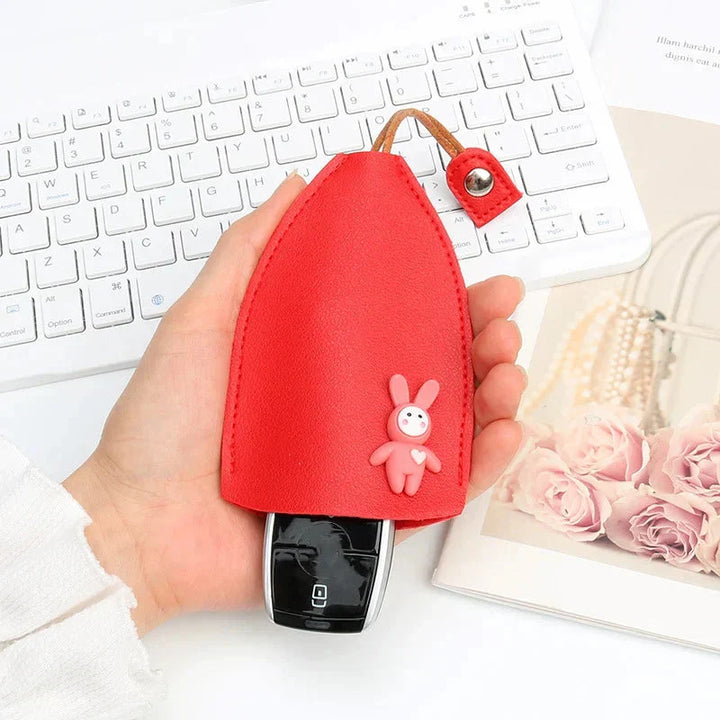 BowLift | Creative retractable, cute car keychain case with large capacity