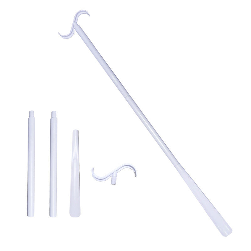 BowLift | Adjustable long shoehorn with sock remover for seniors