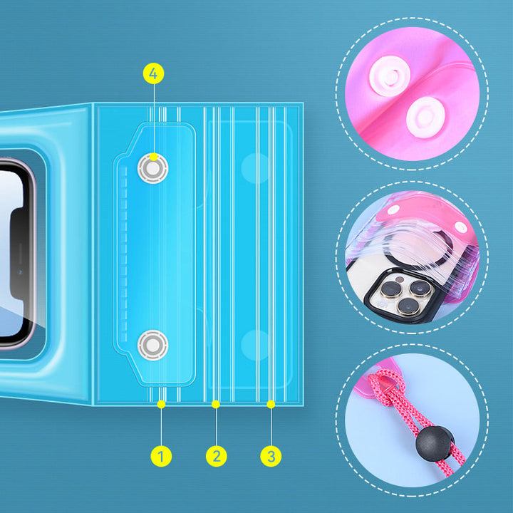 BowLift | Floating, waterproof phone case with triple sealing