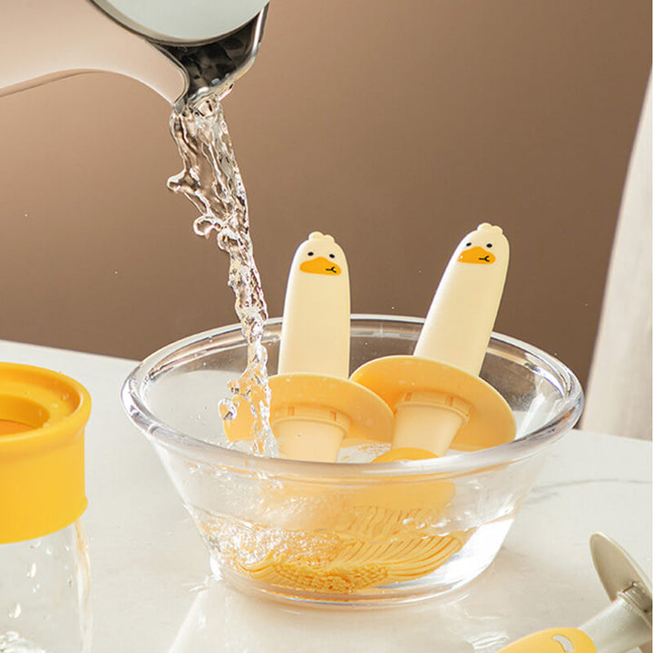 BowLift | Oil Silicone Brush With Glass Bottle