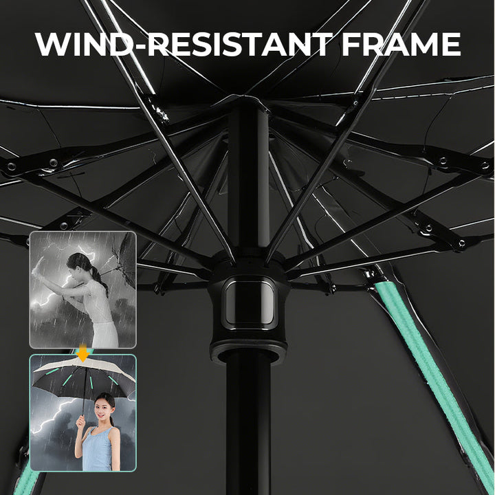 Hairstyle pocket umbrella with UV protection UPF50+ | Bowlift