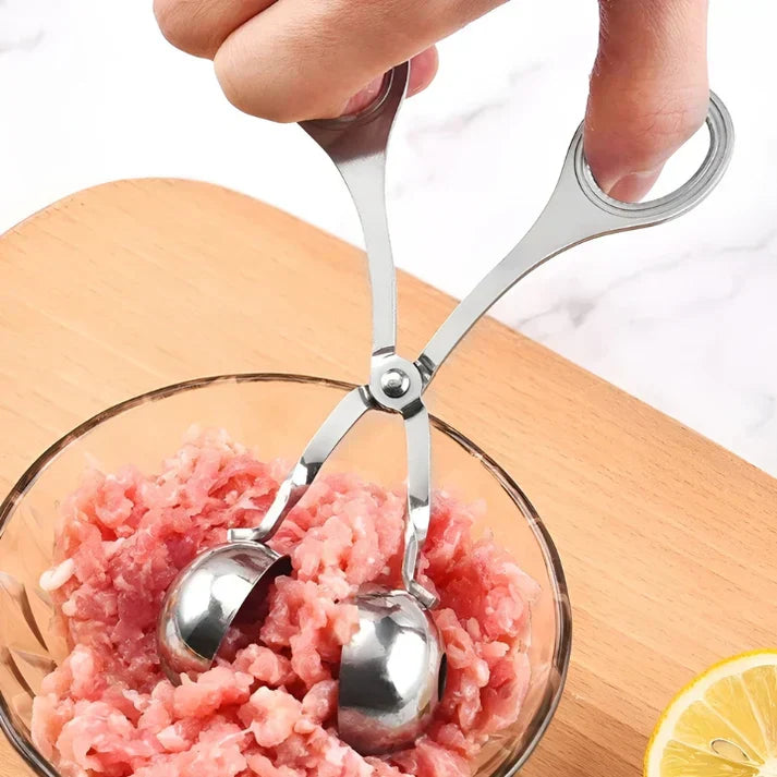 BowLift | Stainless Steel MeatballMaster - RVS Meatball Shaper