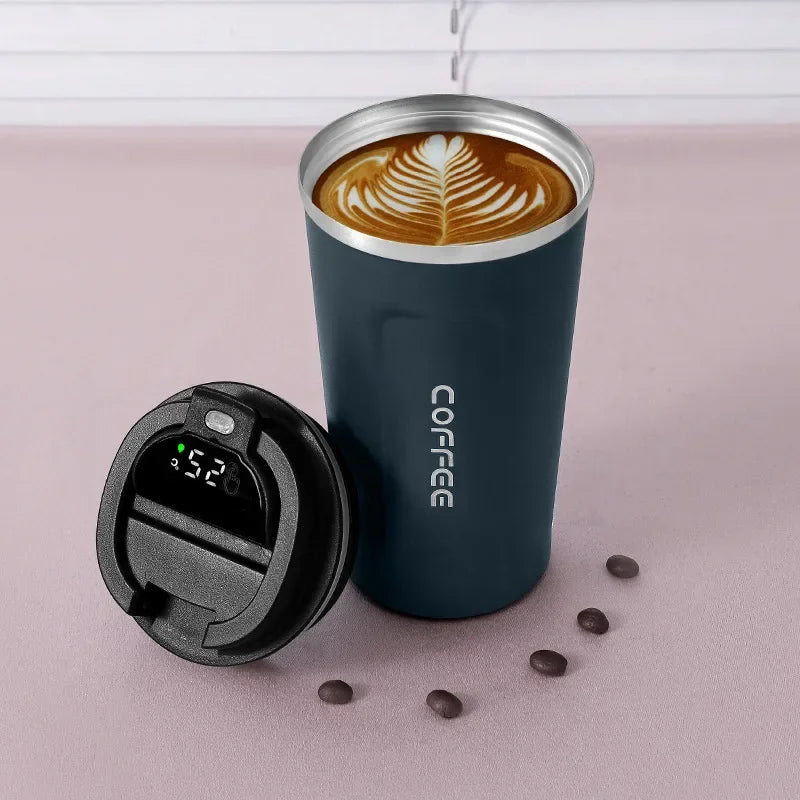 BowLift | Stainless Steel Thermo Mug with Smart Temperature Display - TempMate