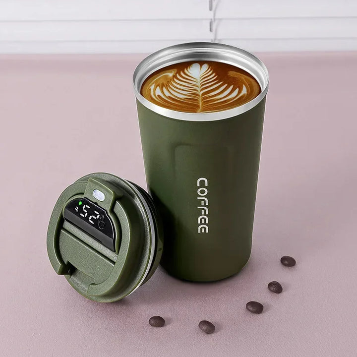 BowLift | Stainless Steel Thermo Mug with Smart Temperature Display - TempMate