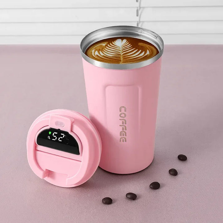BowLift | Stainless Steel Thermo Mug with Smart Temperature Display - TempMate