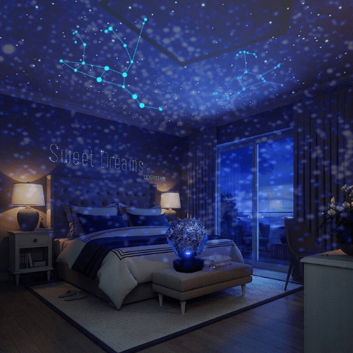 BowLift | Starry Sky Projector Lamp with Magical Light Show - Lunexa