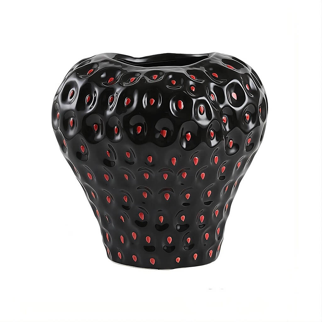 BowLift | Strawberry-structured ceramic vase