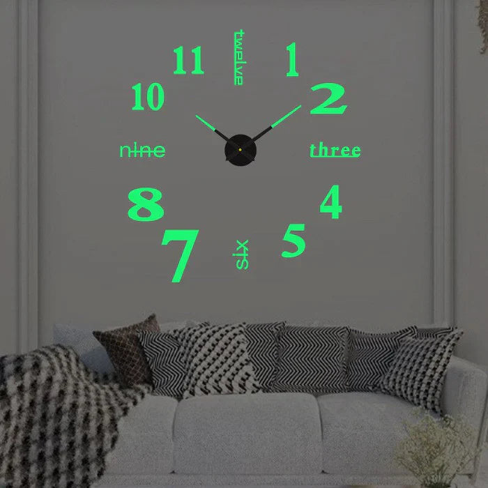 BowLift | Modern Large Decorative Wall Clock