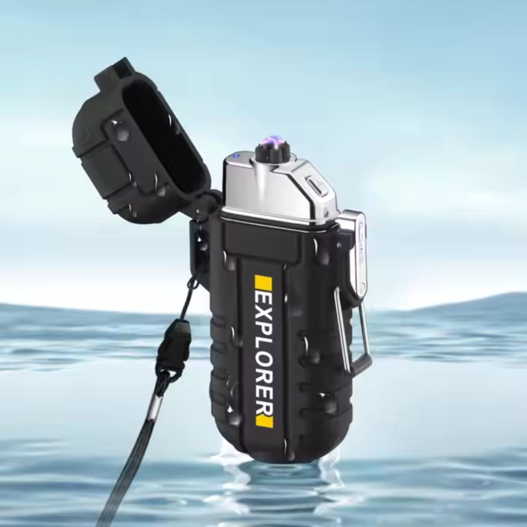 BowLift | Electric Double Arc Lighter | Rechargeable, Windproof & Ideal for Camping and Outdoor Adventures