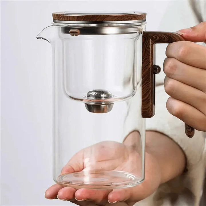 BowLift | Stylish Transparent Teapot - ClearBrew