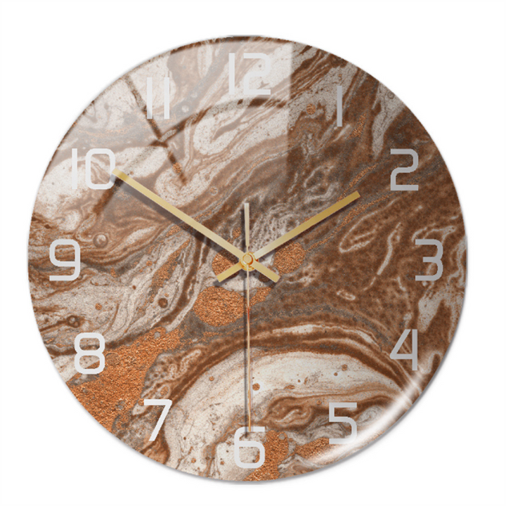 BowLift | Stylish Wall Clock with Marble Texture - MarbleTime