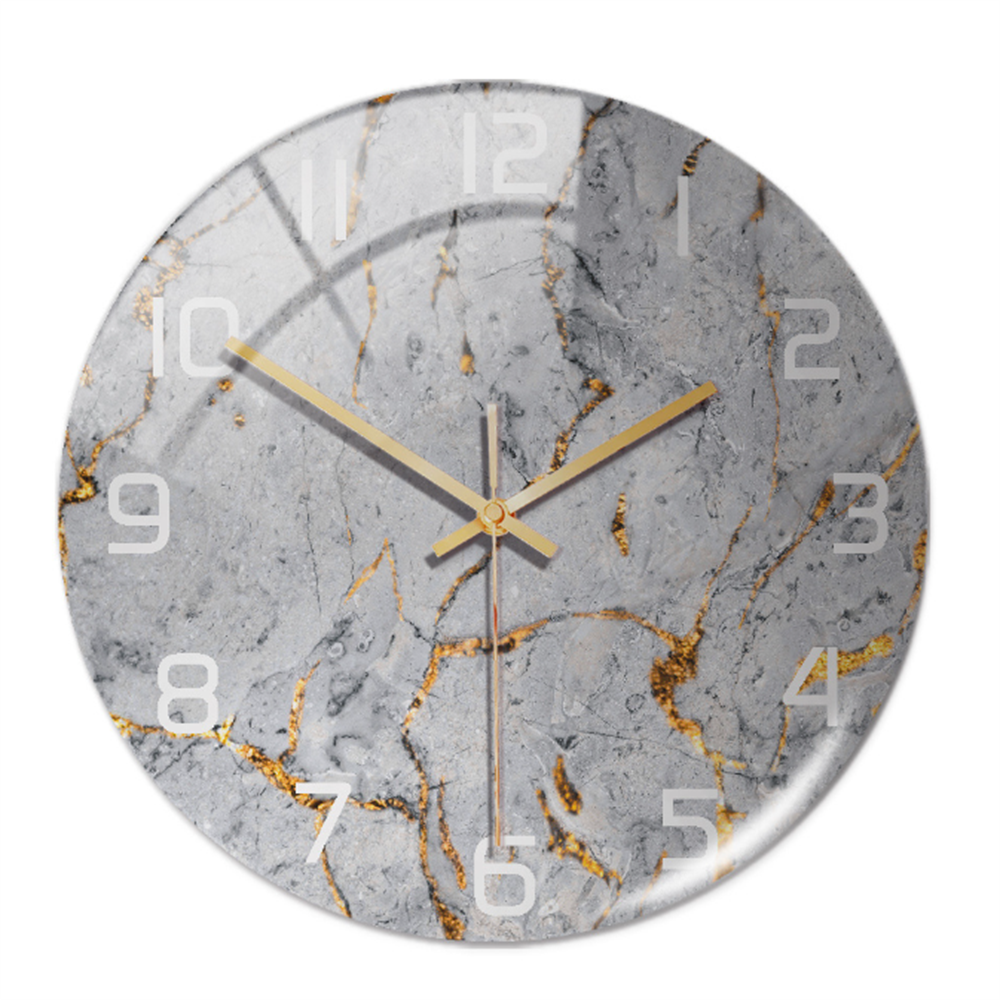 BowLift | Stylish Wall Clock with Marble Texture - MarbleTime