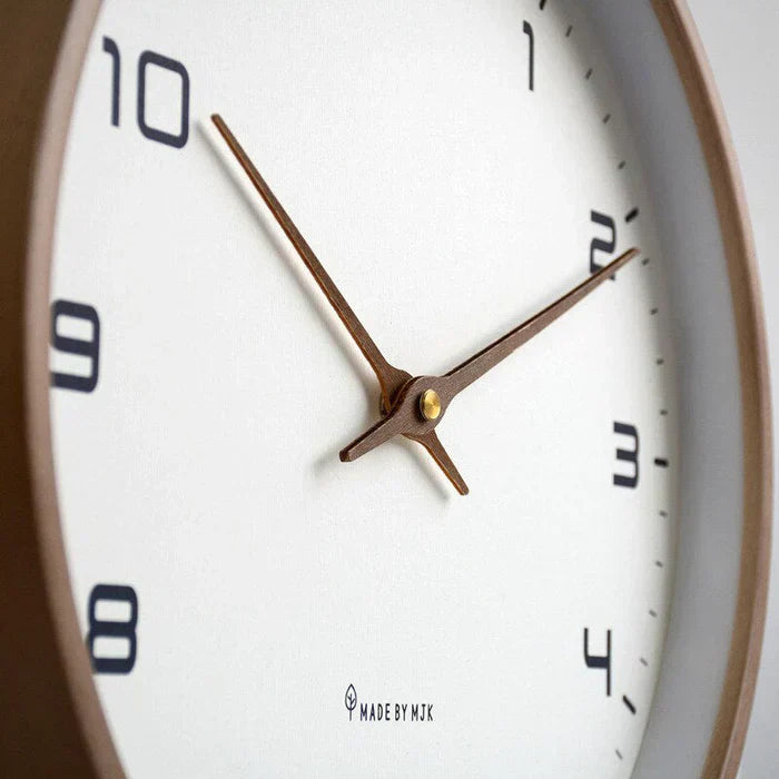 BowLift | Wooden Silent Wall Clock Modern Design