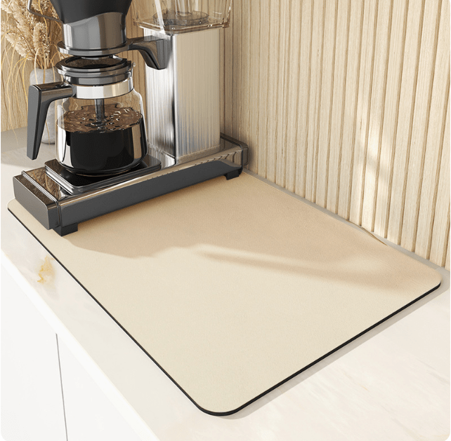 Fast-Drying Diatomite Kitchen Mat with Moisture-Absorbing Surface