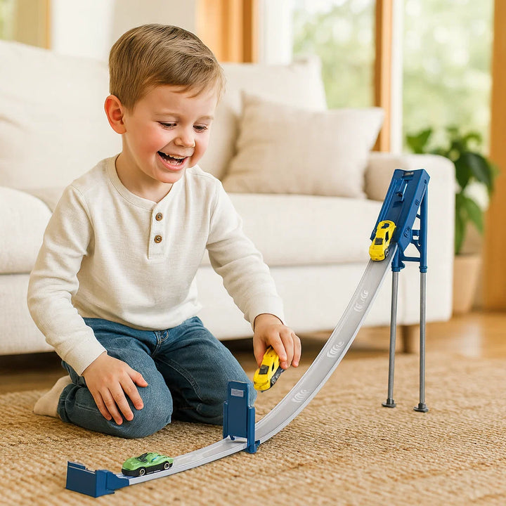 BowLift | SpringTrack – Catapult Racing Track for Kids