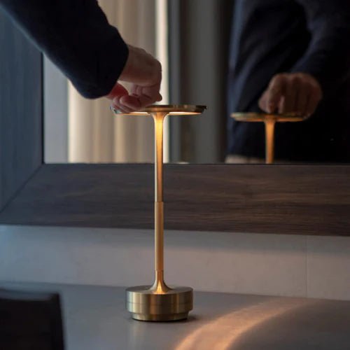 BowLift | ECLARO – Rechargeable Table Lamp with Dimmable LED Light