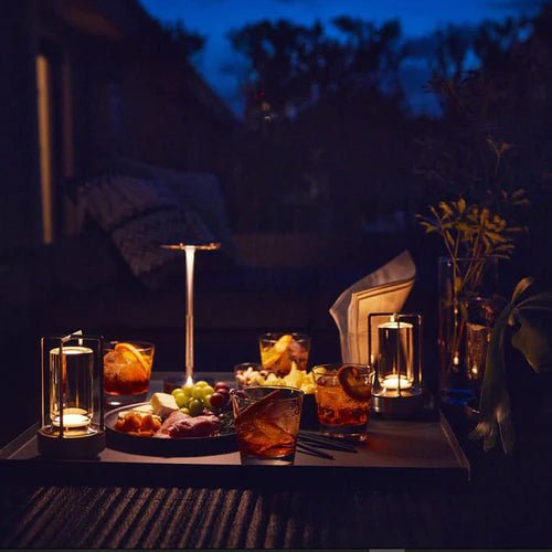 BowLift | ECLARO – Rechargeable Table Lamp with Dimmable LED Light