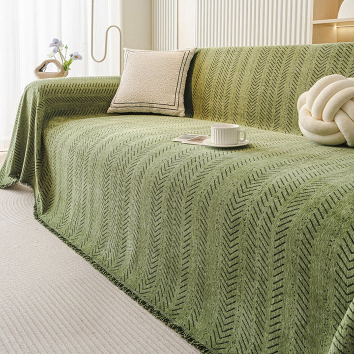 BowLift | TexturaHome – Scratch-resistant chenille sofa cover