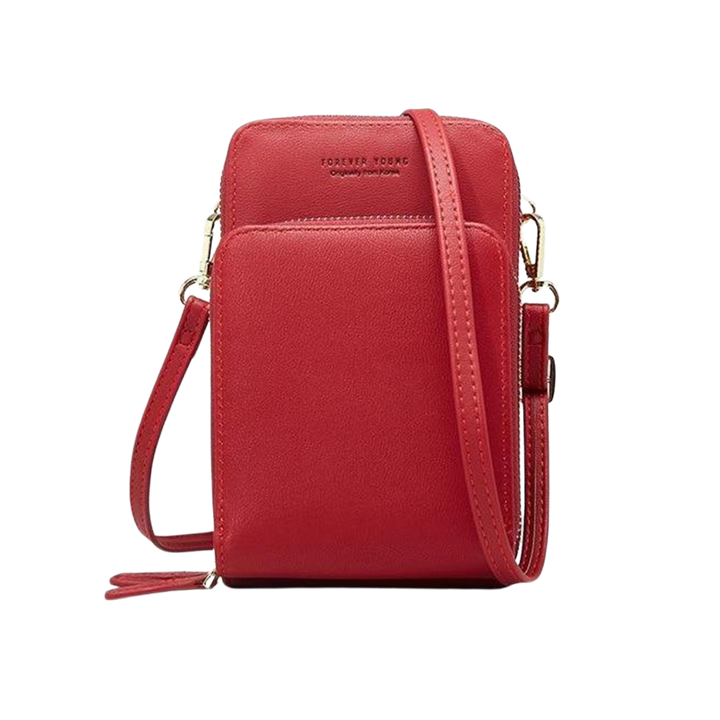 BowLift | Triple Secure Leather Phone Purse: Elegance Meets Practicality
