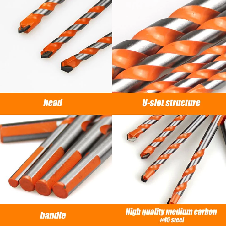 BowLift | Triangular Handle Drill Bits