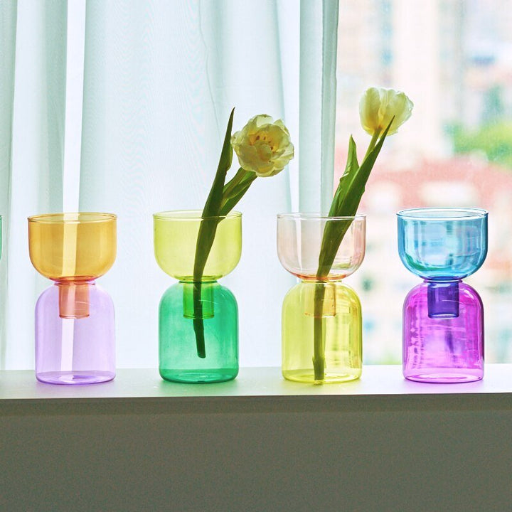 BowLift | Two-Piece Mini Bud Vase Terrarium Set