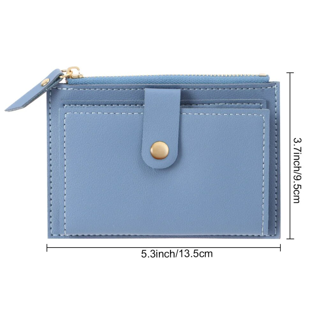 Compact Leather Wallet for Women Bowlift