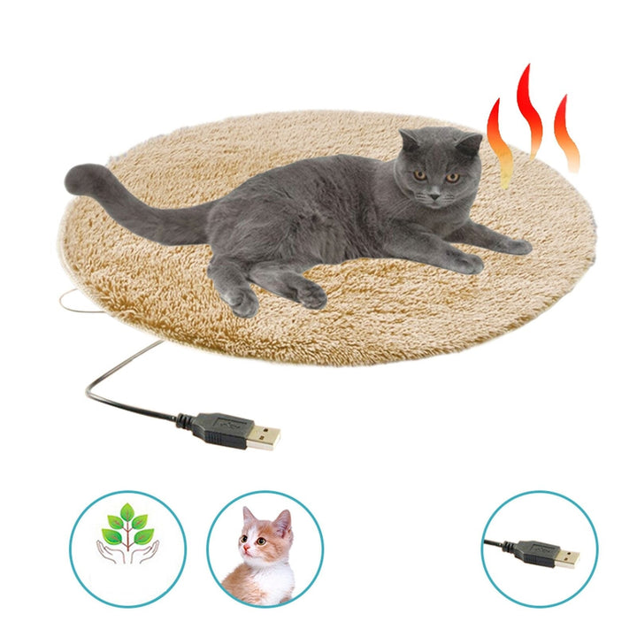 USB-Heated Cat Bed – WarmNest Bowlift