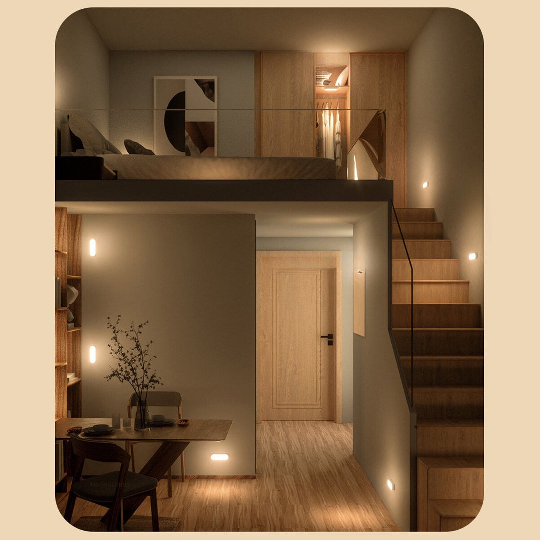 BowLift | USB Rechargeable Motion Sensor Wall Light - BrightSense