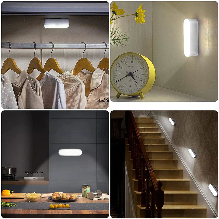 BowLift | USB Rechargeable Motion Sensor Wall Light - BrightSense