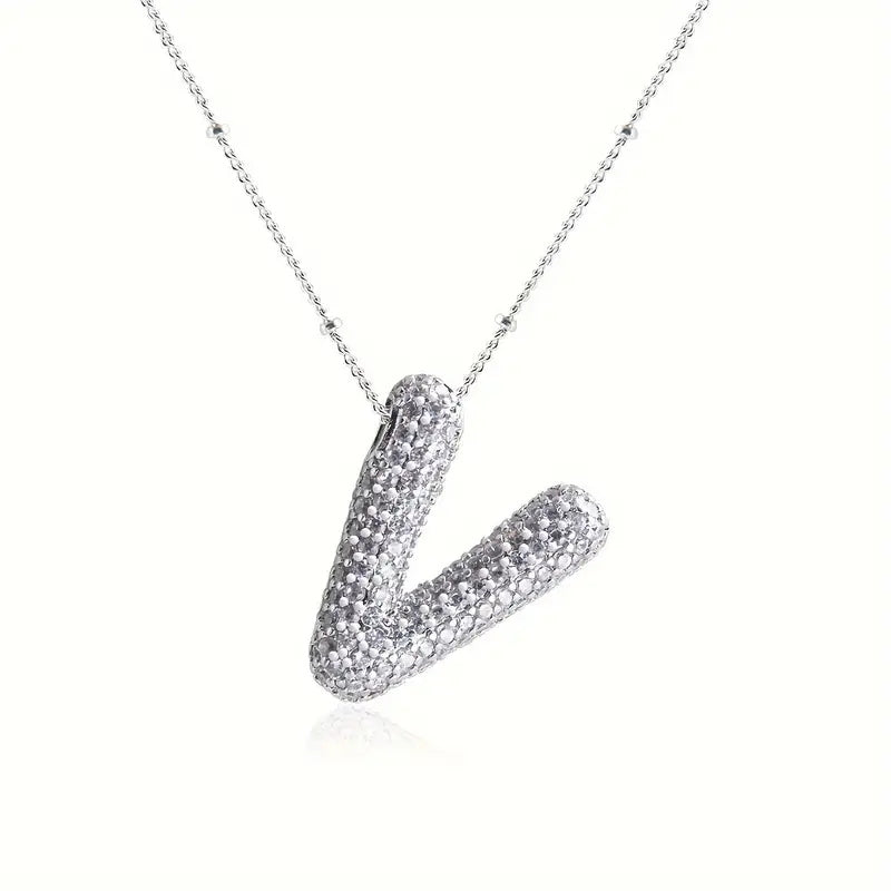 BowLift | Alphabet-Diamond-Pendant-Necklace