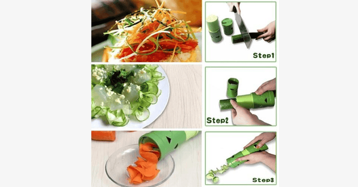 BowLift | Magic Veggie Twister – Create spiral designs with vegetables!