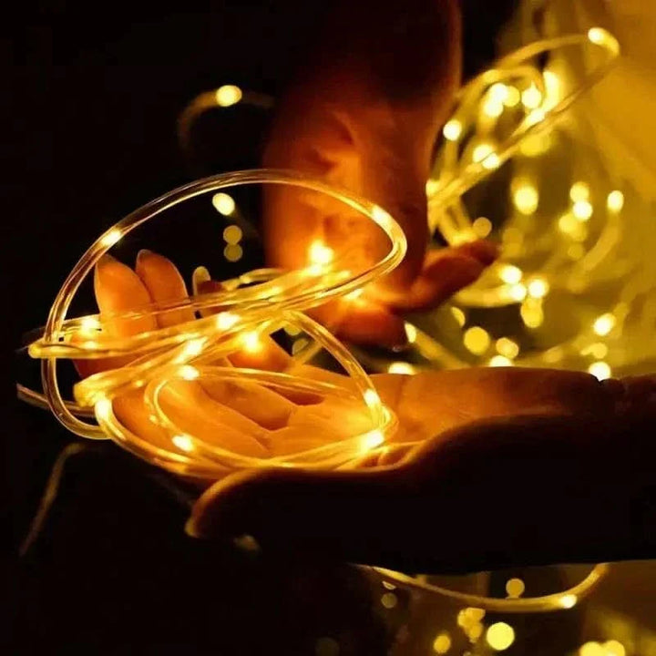 BowLift | Solar LED String Lights – Outdoor Waterproof Rope
