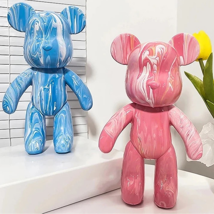 BowLift | Decorative Hand Painted Bear Doll