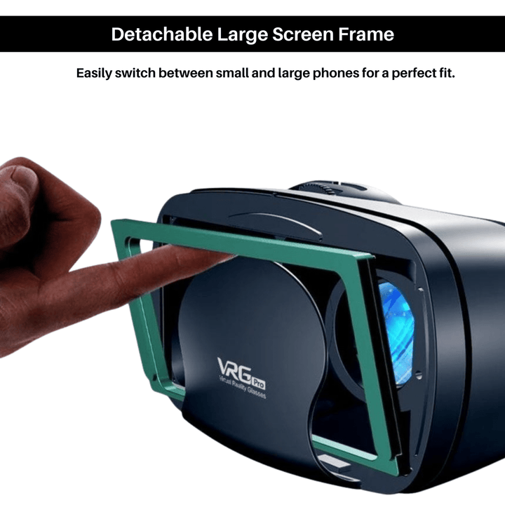 BowLift | VISIAX – 3D VR glasses with headphones & controller