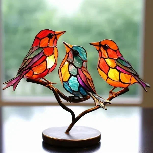 BowLift | Bird Art | Stained