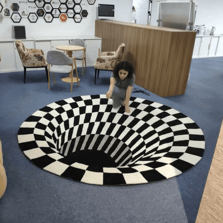 BowLift | Three-dimensional carpet Optical illusion in your home