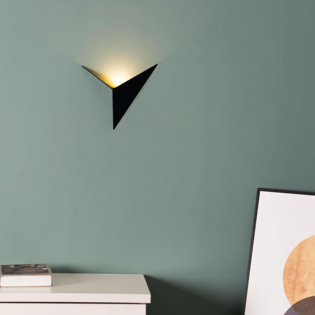 BowLift | Modern LED Triangular Wall Lamp for Stylish Interiors
