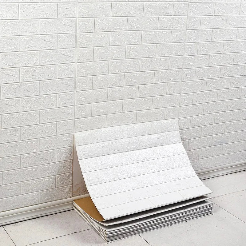 BowLift | WALLFORM – 3D Foam Brick Pattern Wallpaper