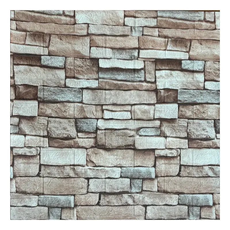 BowLift | WALLFORM – 3D Foam Brick Pattern Wallpaper