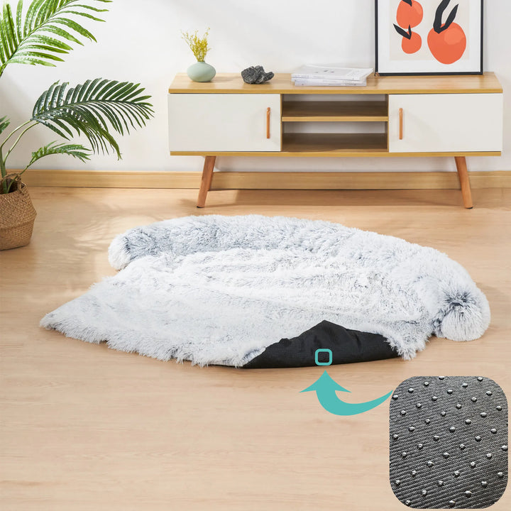 Washable Pet Sofa Blanket - PlushNest Bowlift