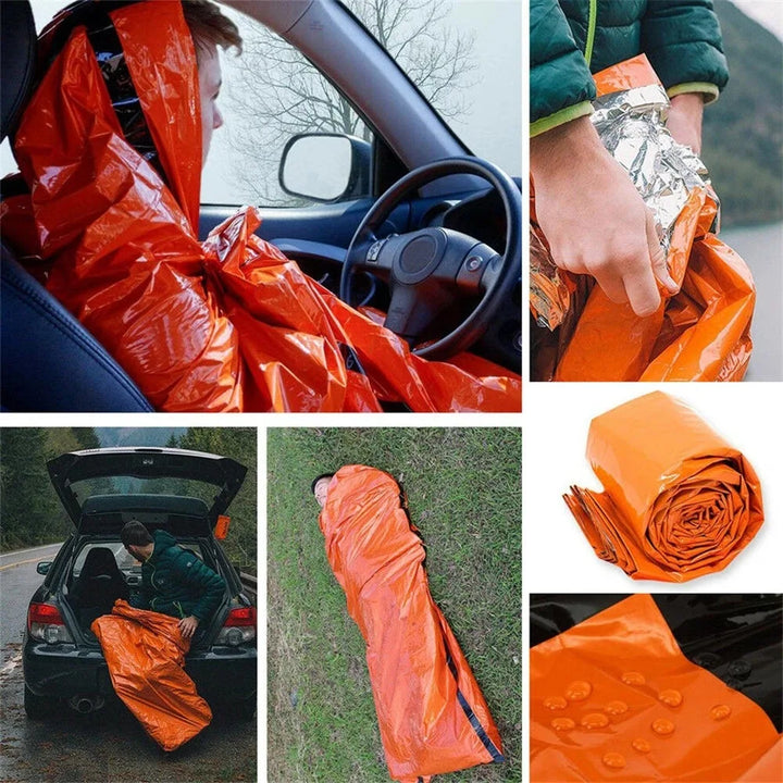 BowLift | Waterproof Emergency Sleeping Bag - SurvivalShield Bivy