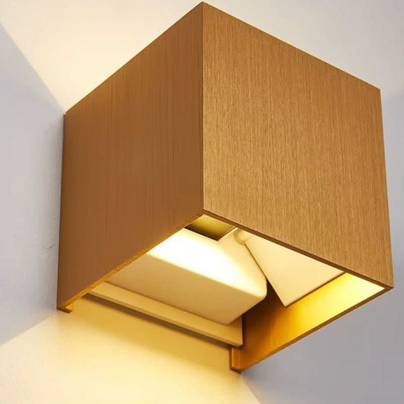 BowLift | Weatherproof Cube Wall Light – Up Down LED Outdoor Lamp