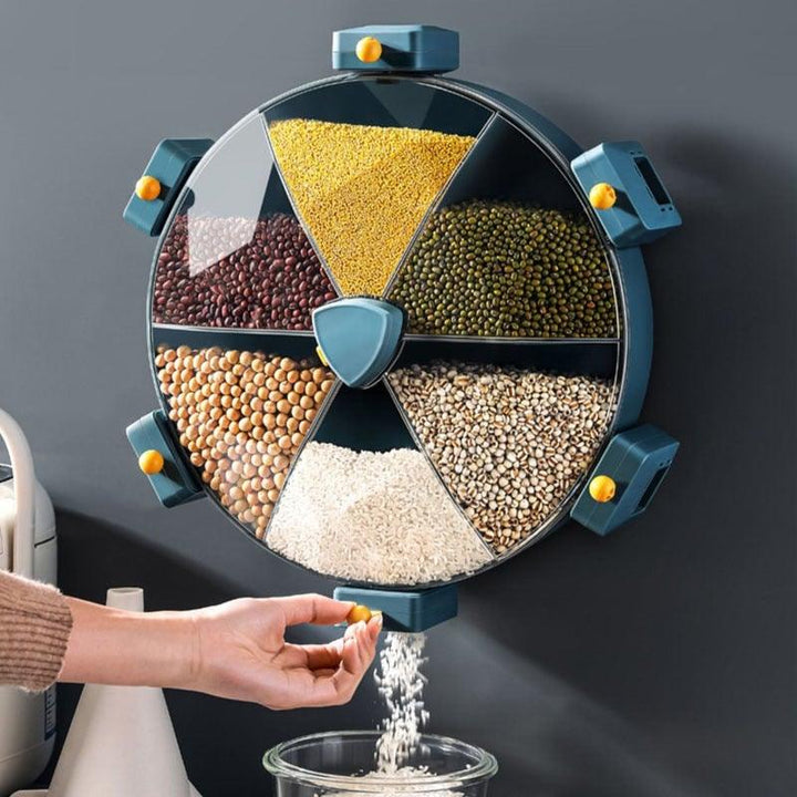 BowLift | Whirling Box - Rotating Food Grain Storage Container