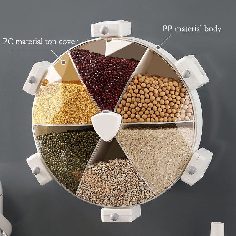 BowLift | Whirling Box - Rotating Food Grain Storage Container