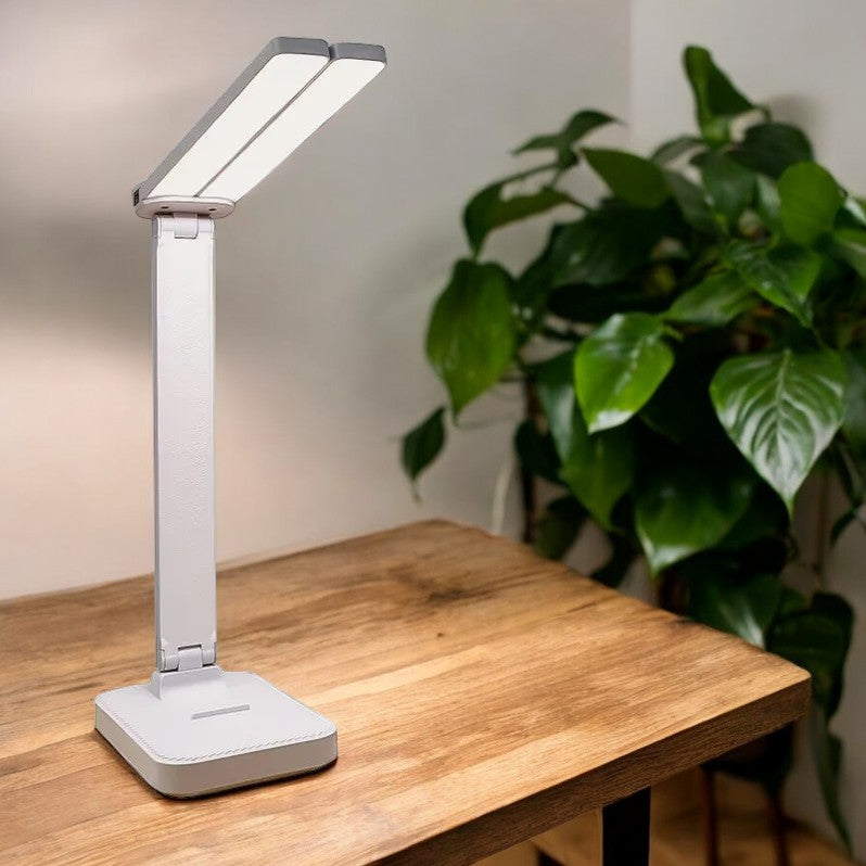 BowLift | LED Table Lamp | Reading Light | USB Rechargeable. Dimmable & Touch-Controlled for Reading