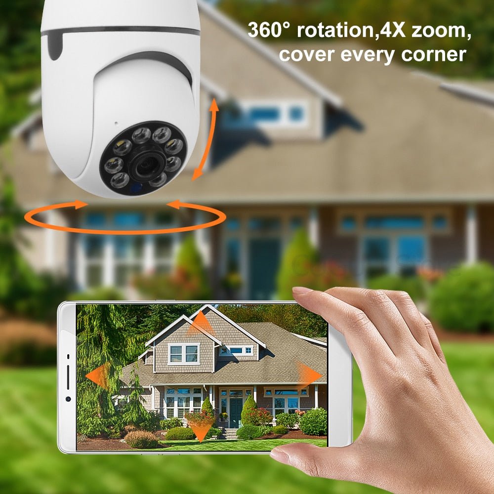 BowLift | Wifi Light Bulb Camera Security Camera
