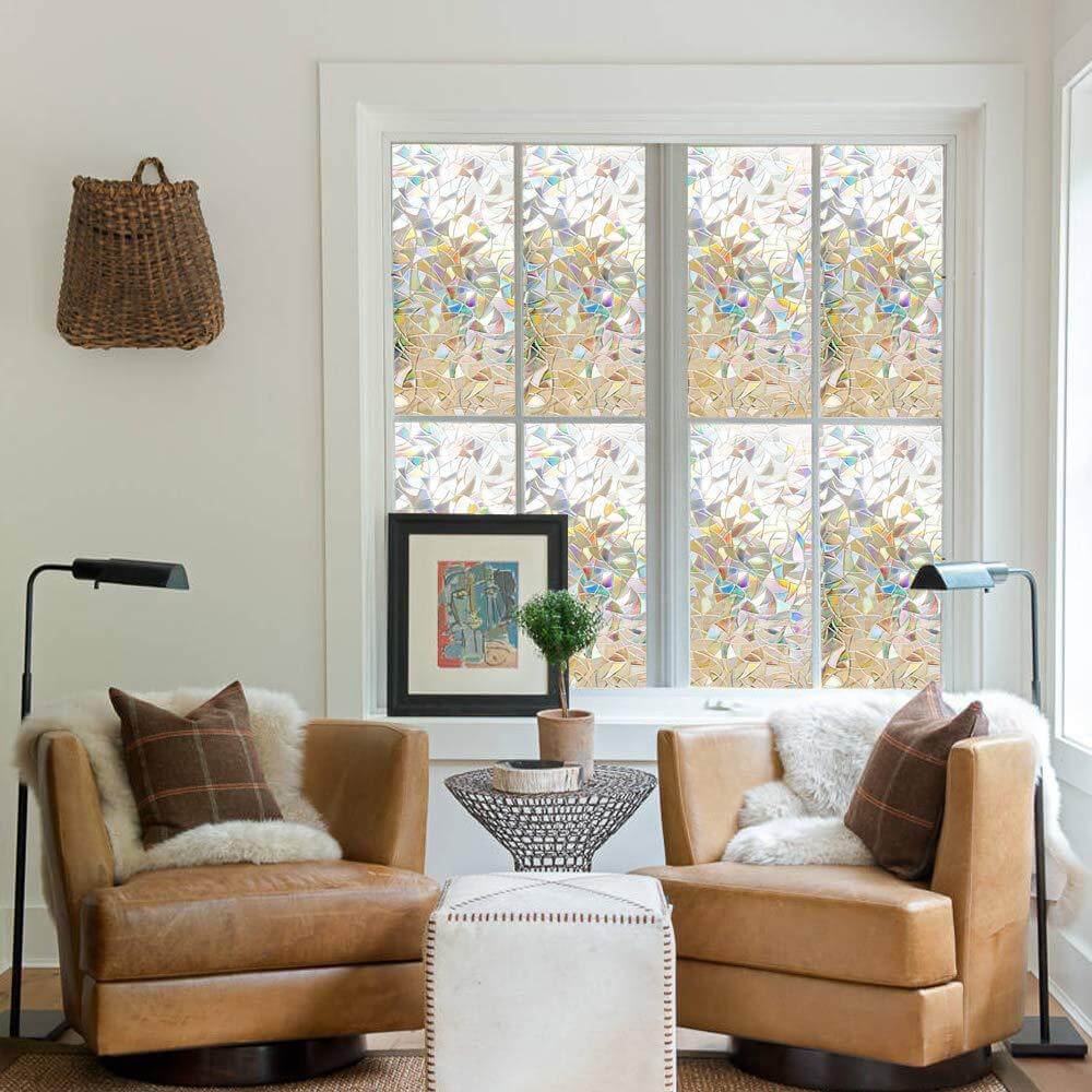 BowLift | Colorful window film with a three-dimensional rainbow