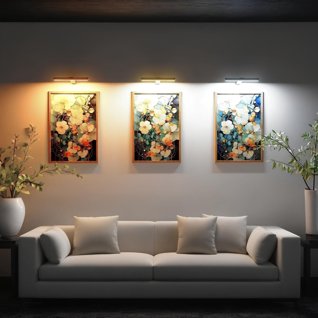 BowLift | LED Picture Light Adjustable Wall Mounted