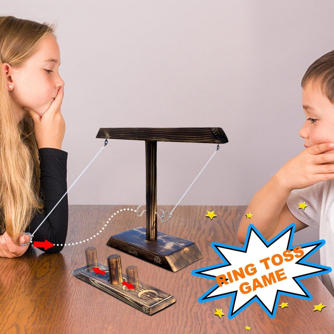 BowLift | Wooden Ring Toss Game